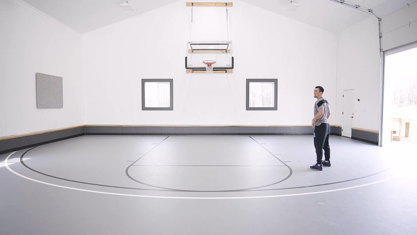 BASKETBALL: Footwork Shooting